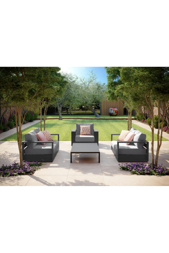Modern Outdoor Swivel Armchair | Andrew Martin Bora