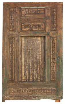 Great 19th Century Carved Moroccan Door