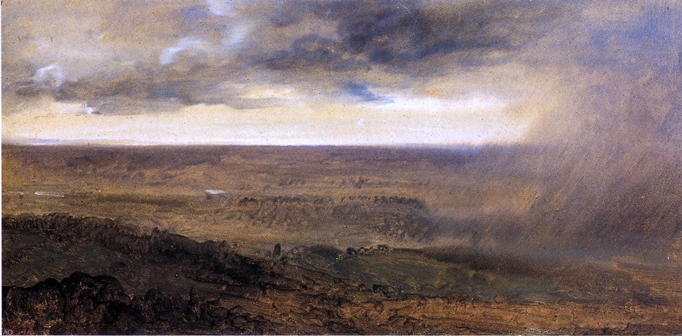 Francois-Marius Granet Storm in the Valley of the Tiber Wall Decal