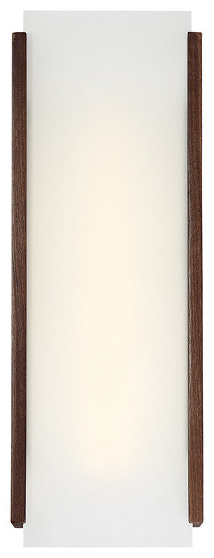 Elysia LED Wall Sconce 3000K, Dark Walnut