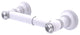 Carolina Crystal 2 Post Toilet Tissue Holder, Matte White