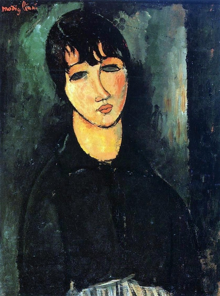 Amedeo Modigliani The Servant, 21"x28" Wall Decal Print