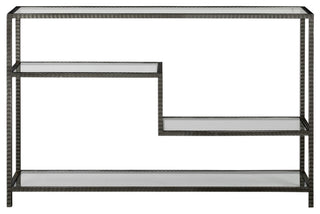 Uttermost Leo Industrial Console Table