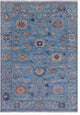 Turkish Oushak Handmade Wool Rug 6' 1" X 8' 7" - Q14944