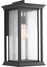 Endicott Collection 1-Light Extra-Large Wall Lantern, Black