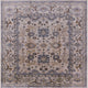 Ahgly Company Indoor Square Mid-Century Modern Area Rugs, 6' Square