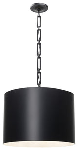 Brian Patrick Flynn for Crystorama Alston 6-Light Matte Black Chandelier, Matte