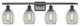4-Light Eaton 36" Bath Fixture, Matte Black