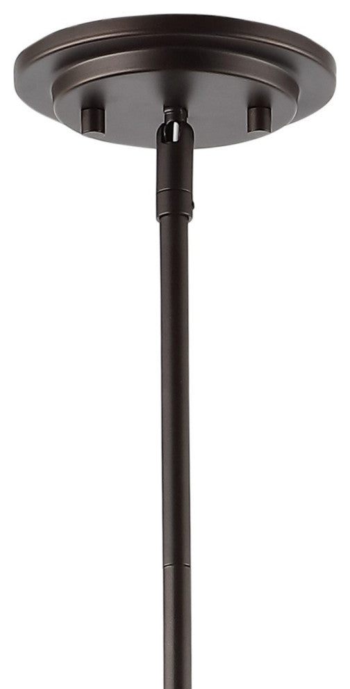 Cade 3-Light Metal LED Pendant, Oil Rubbed Bronze, Width: 38.5"