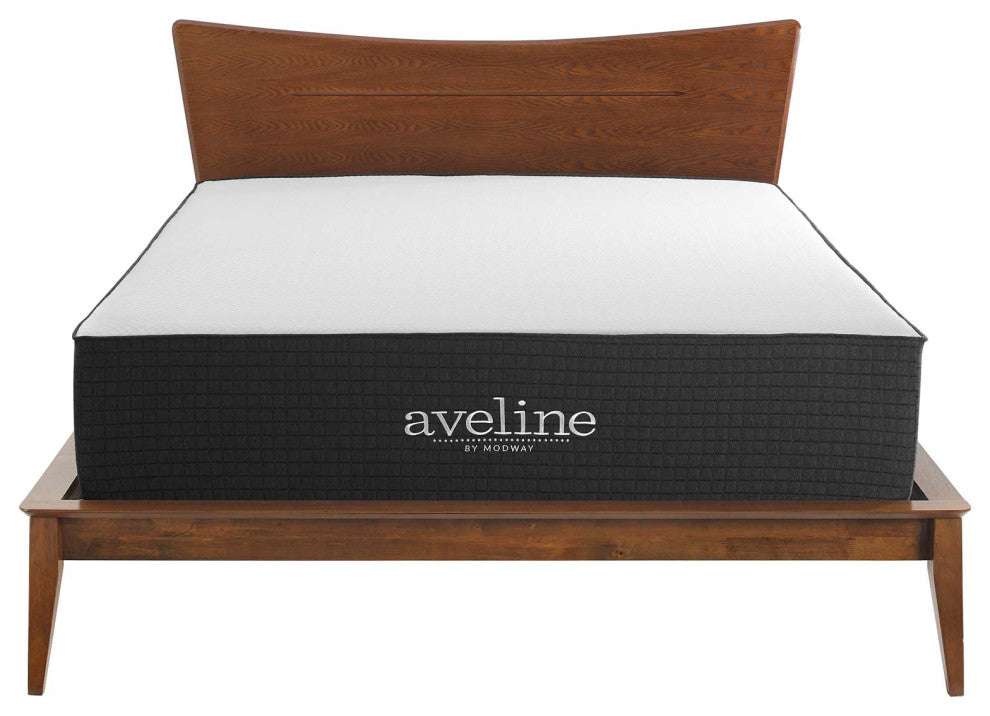 Aveline 14" Memory Foam King Mattress, White