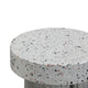 Clover Faux Terrazzo Indoor/Outdoor Round Side Table