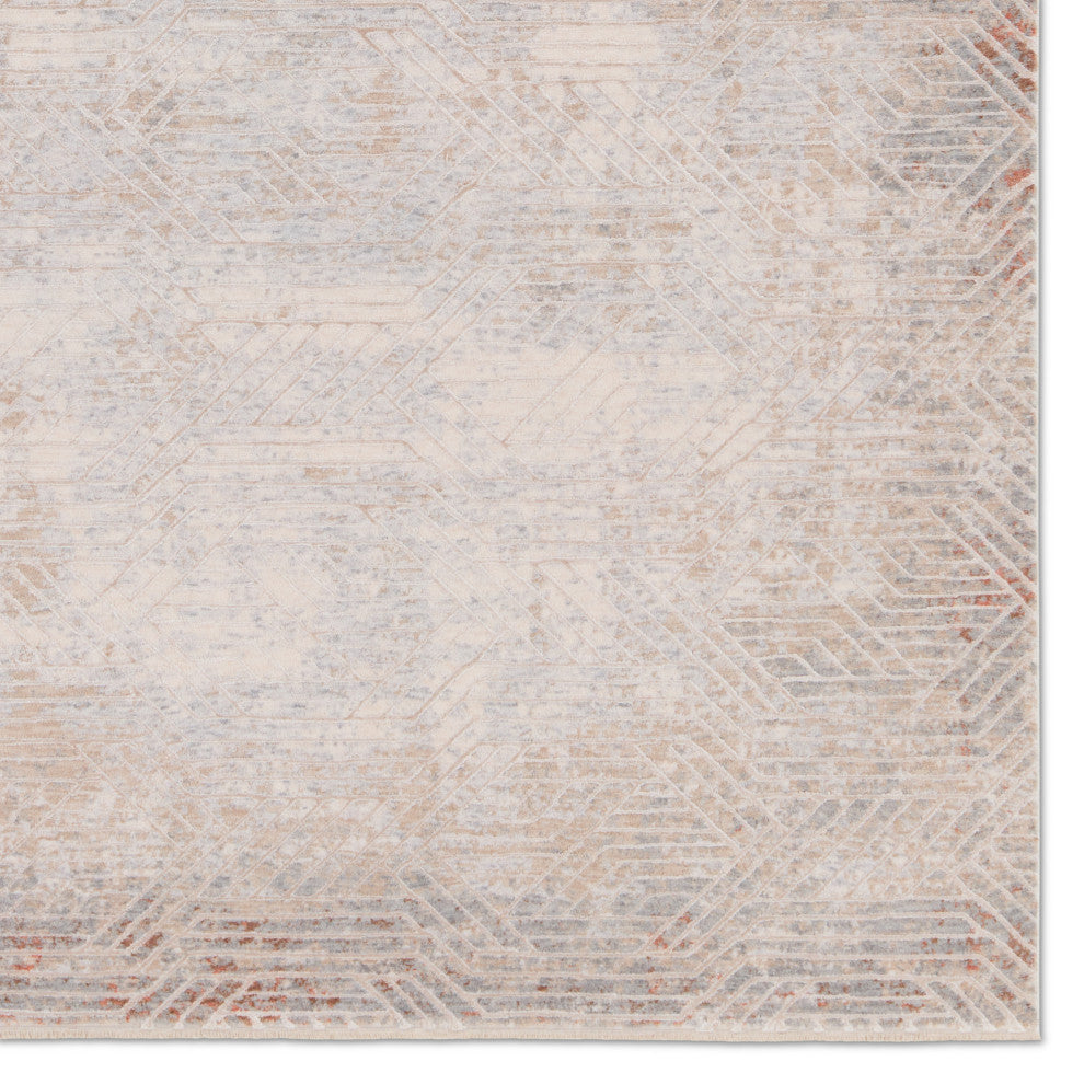 Jaipur Living Venture Geometric Tan/ Gray Area Rug 9'X13'