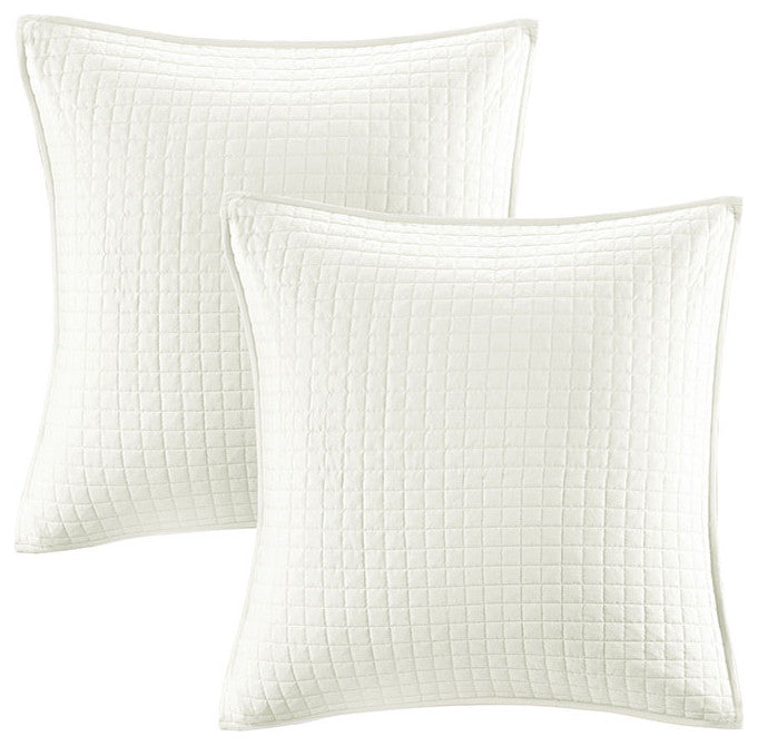 Urban Habitat Brooklyn Pom-Pom 7-Piece Duvet Cover Set, Ivory