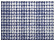 Indoor/Outdoor Hinton HN1 Navy Machine Washable 1'8" x 2'6" Rug