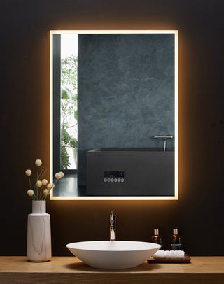 Immersion LED Frameless Mirror, 30"