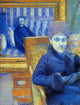 Gustave Caillebotte Portrait of Madame X... Gallery Wrap Canvas, 21"x28"