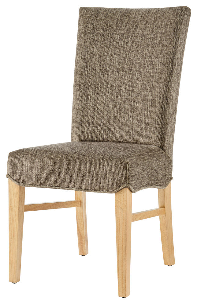 Milton Fabric Dining Side Chair, Pasadena Taupe