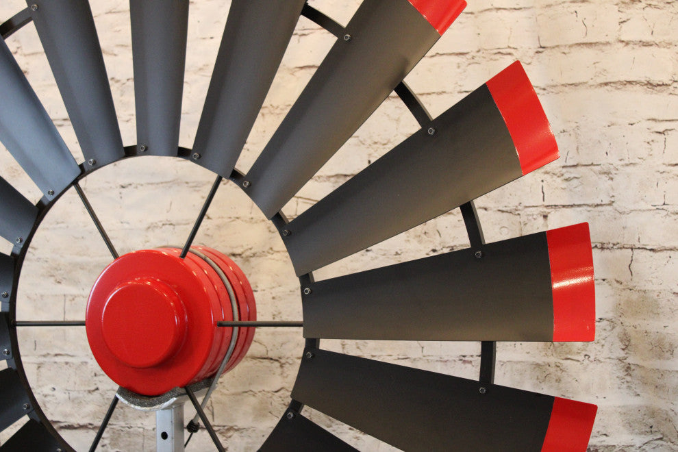 96 Inch Red Baron Windmill Ceiling Fan | The American Fan