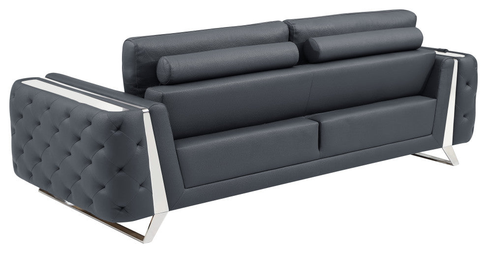 Leonardo Top Grain Italian Leather  Sofa