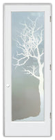 Interior Prehung Door or Interior Slab Door - Winter Tree - Primed - 24" x...