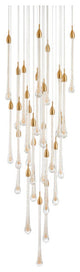 Luxury modern crystal chandelier for staircase, living space, bathroom., 28 Lights