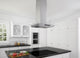 Noturna IG Island Glass Canopy Range Hood with Night Light, 30"