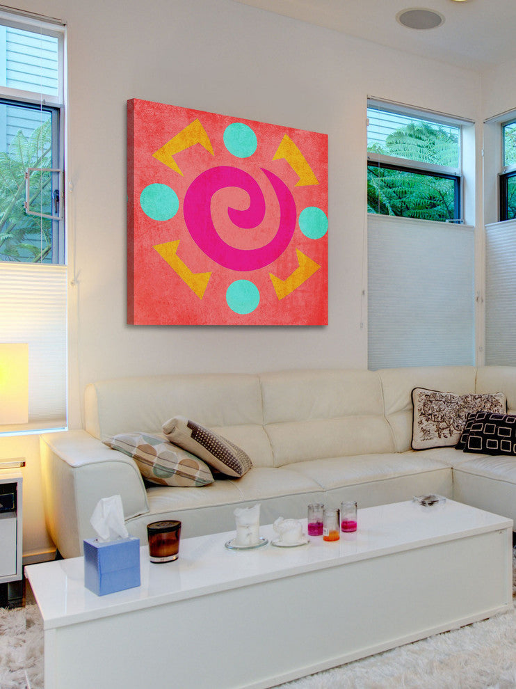 "Creation II" Painting Print on Canvas by Irena Orlov