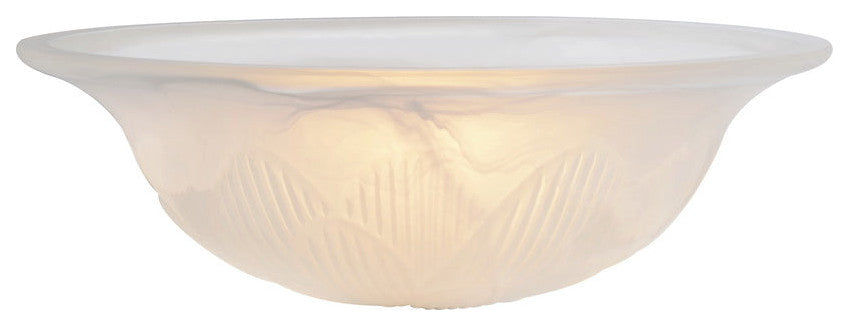 23151-11 Replacement Alabaster Torchiere Lamp Glass(42mm) Shade
