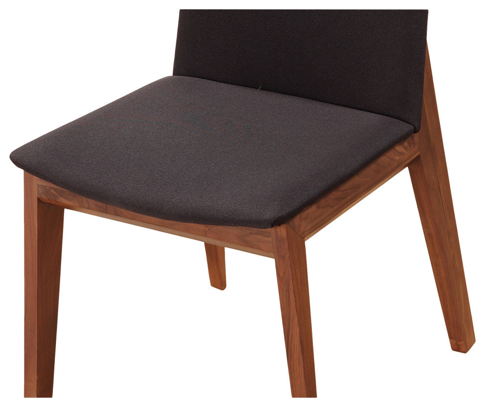 Mid - Century Modern Deco Dining Chair Black - M2 - Black