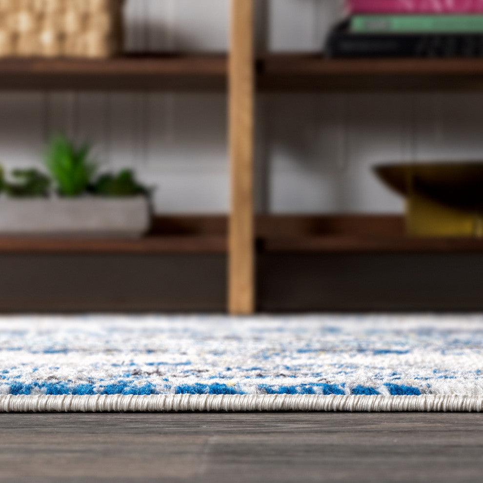 Modern Persian Boho Vintage Medallion Area Rug, 3 X 5