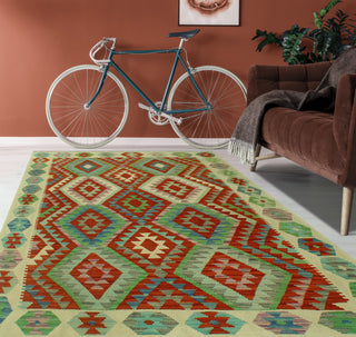Sangat Kilim Lamont Ivory Rug
