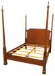 Queen Size Mahogany Pencil Post bed by Leighton Hall