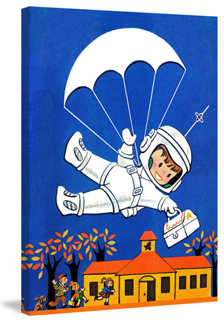 "Astro Boy" Painting Print on Canvas by Curtis