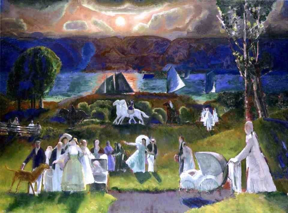 George Wesley Bellows Summer Fantasy Wall Decal