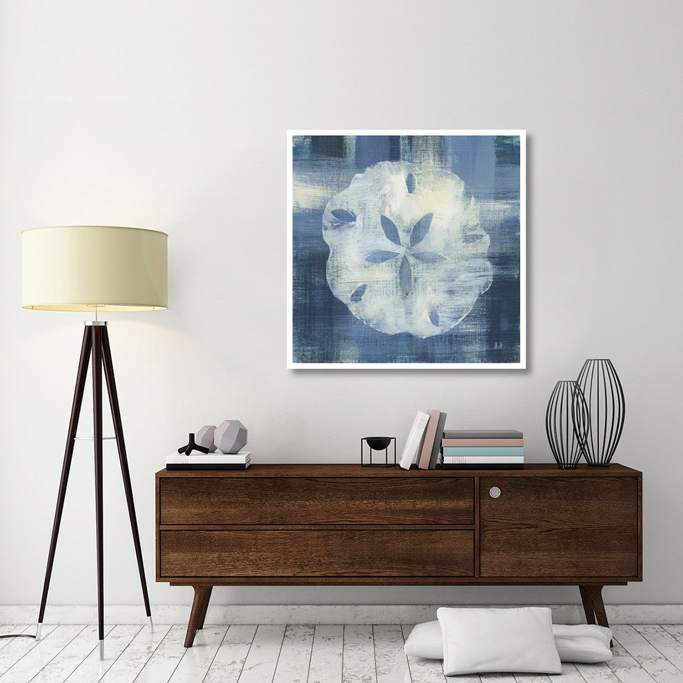 "Batik Seas III" Digital Paper Print by Studio Mousseau, 42"x42"