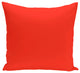Solid Print Pillow, Orange, 16"x16"