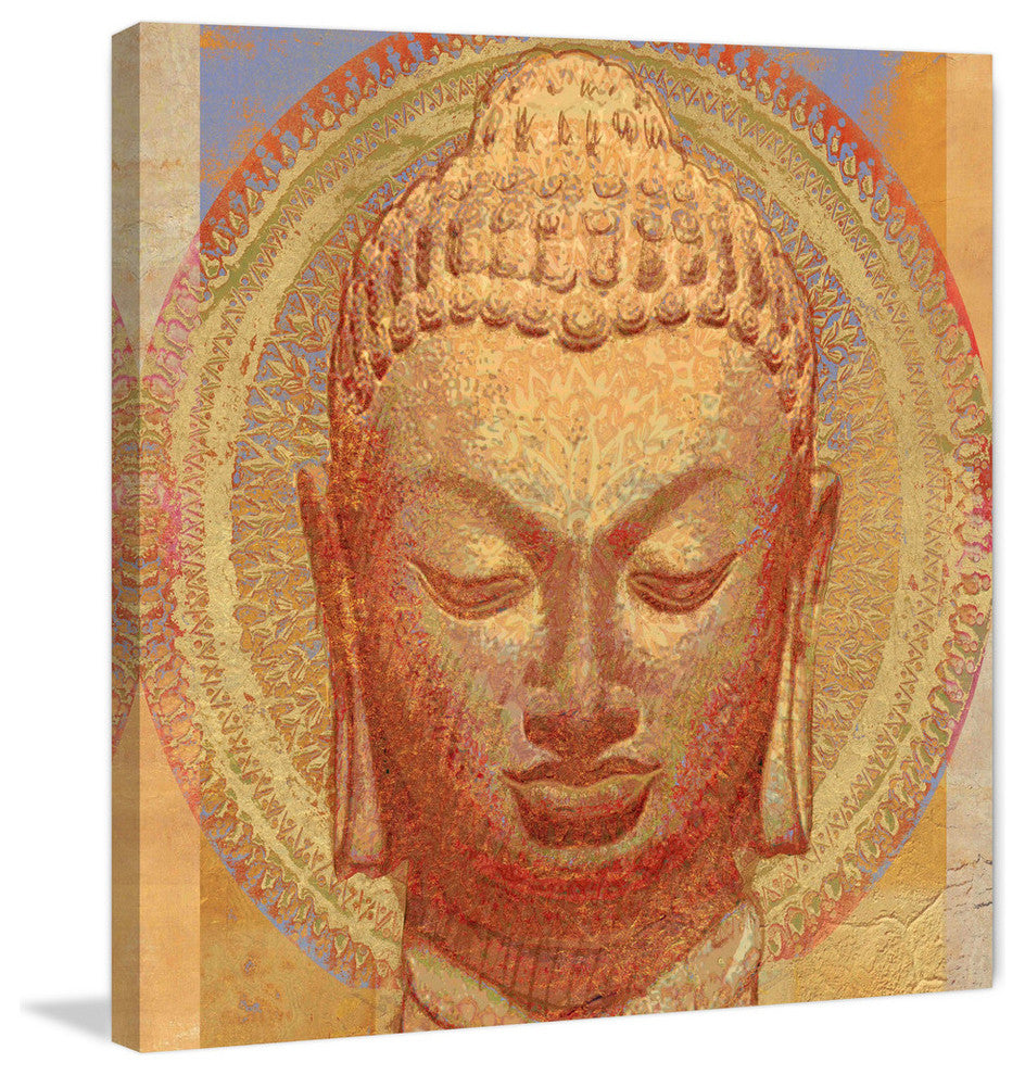 "Buddha I" Painting Print on Wrapped Canvas