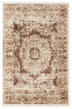 Unique Loom Dark Beige Lygos Imperial 2' 0 x 3' 0 Area Rug