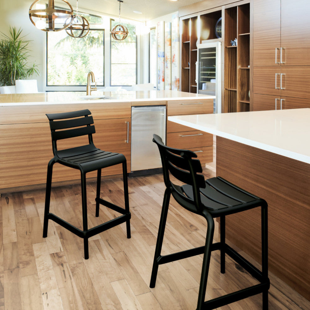 Helen Counter Stool Black, Set of 2
