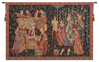 The Vintage  European Tapestry Wall Hanging