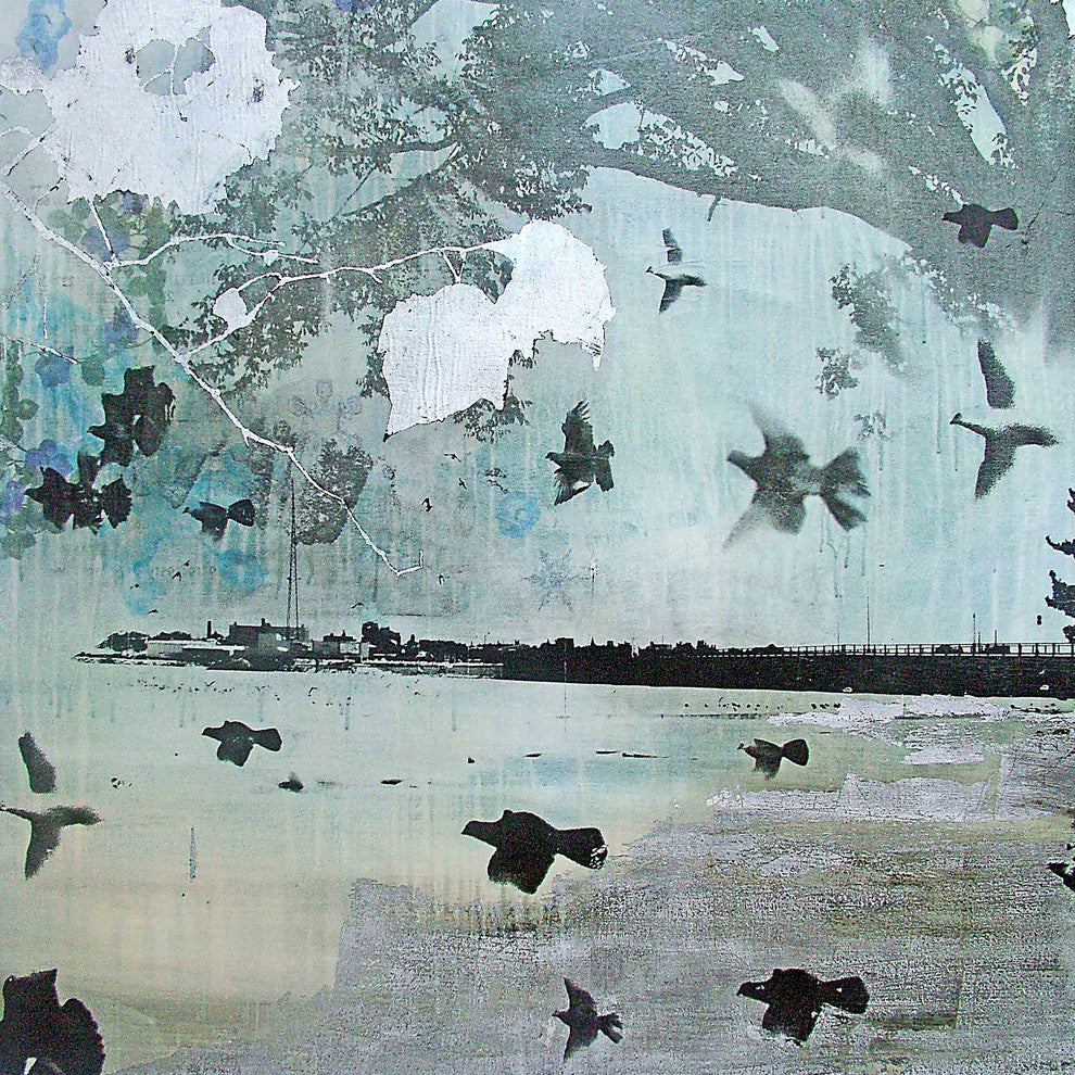 "First Frost" Painting Print on Canvas by Tracy Silva Barbosa