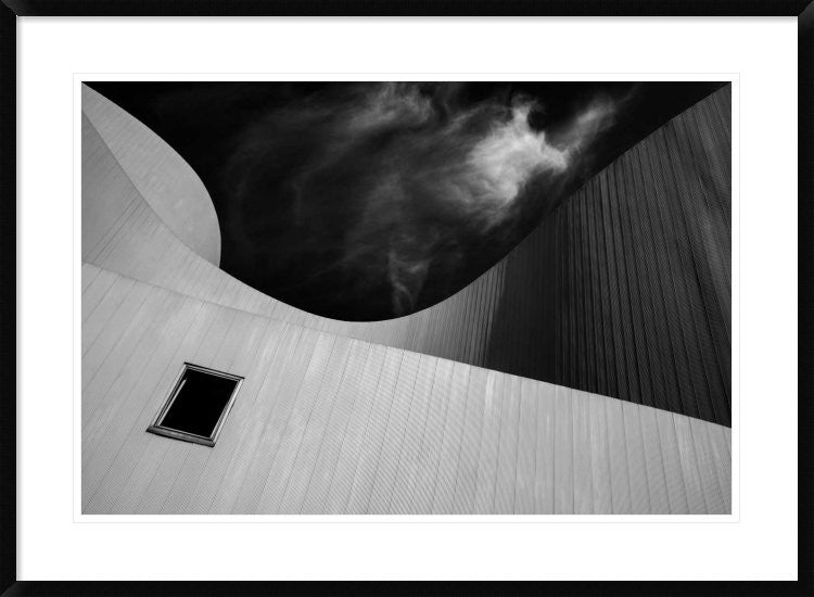 "The Window" Framed Digital Print by Gilbert Claes, 38"x28"