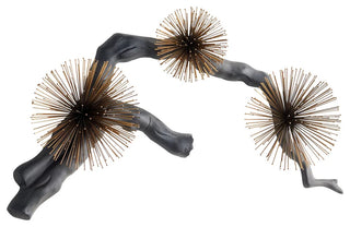 Ichiyo Wall Decor, Black Medium