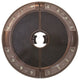 Luna Round Umbrella Light with Bluetooth Speaker, Bronze