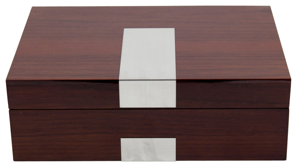 Lacquered Wood 8-Watch Box