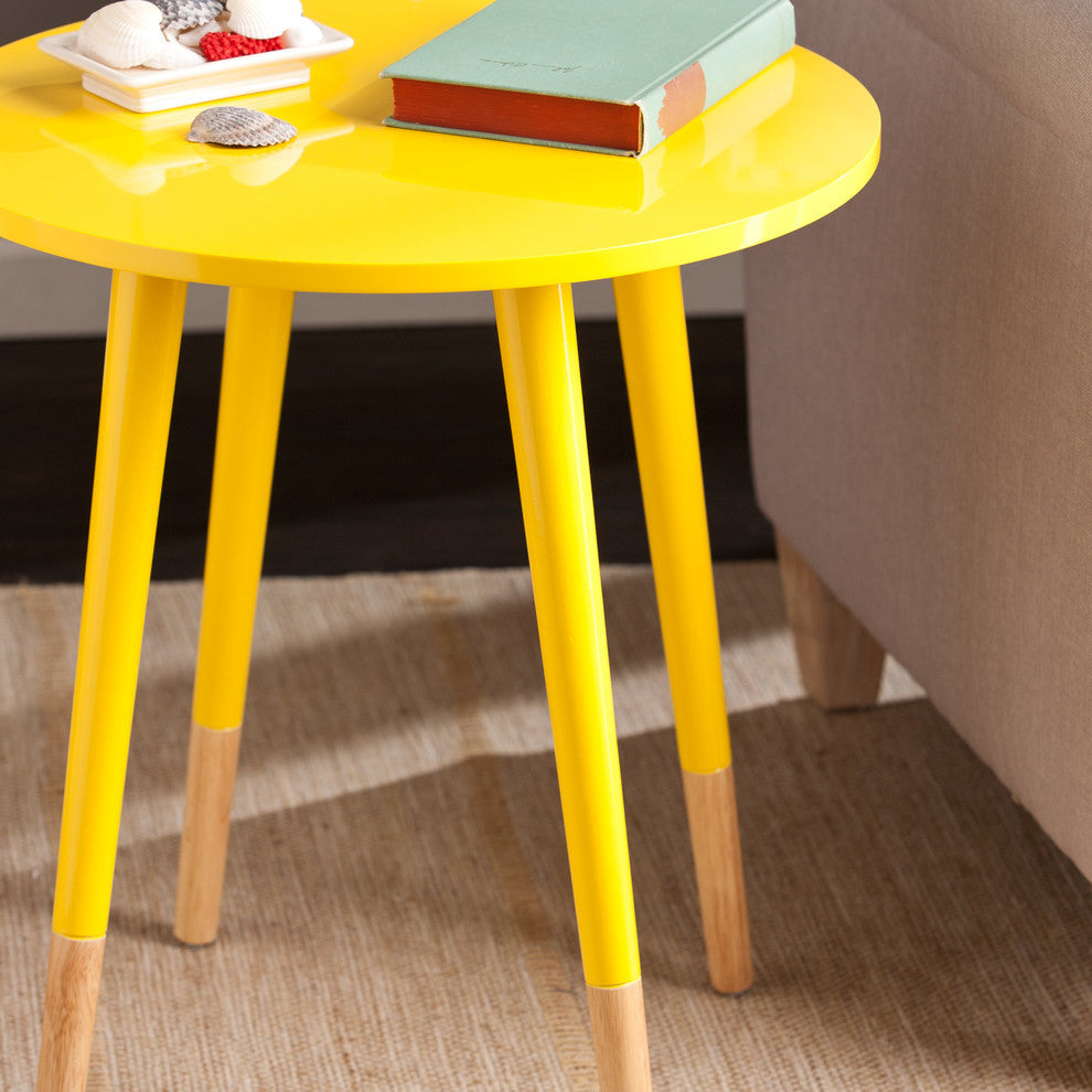 SEI Laney Round Accent Table