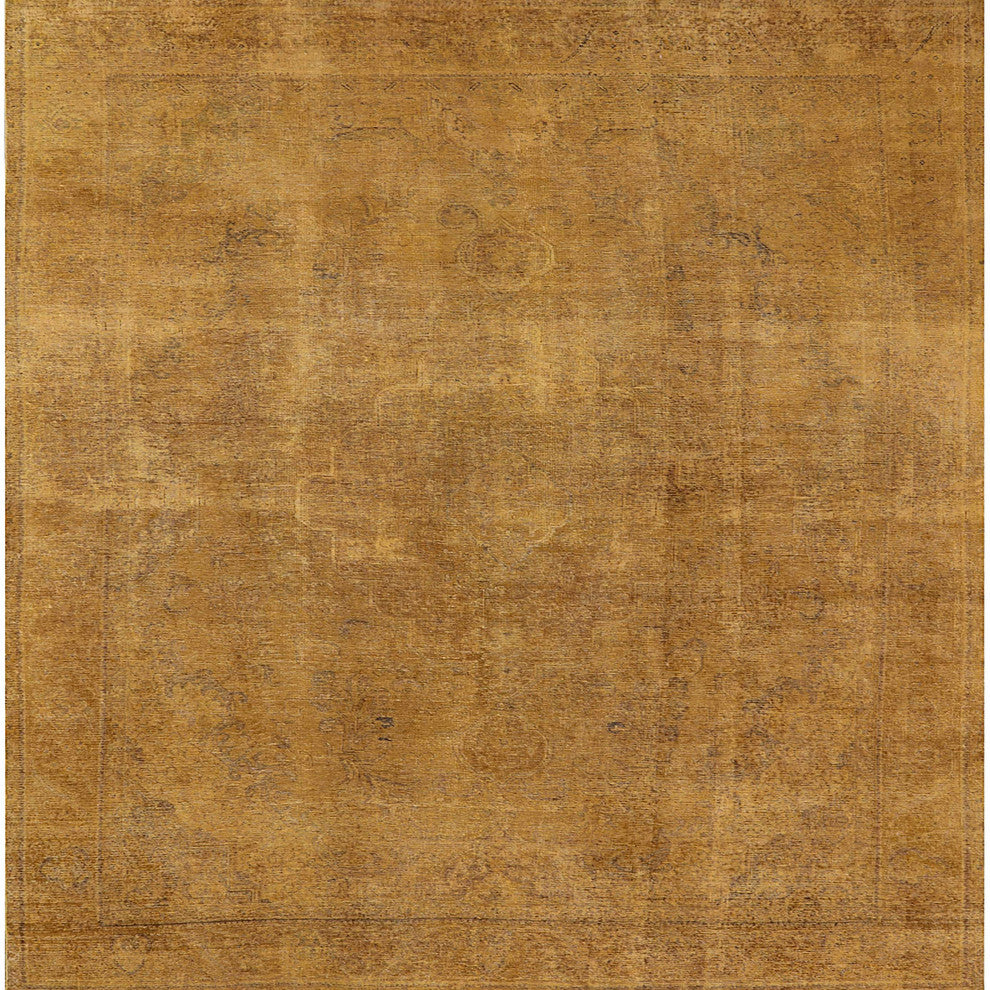 Ahgly Company Indoor Square Mid-Century Modern Area Rugs, 5' Square