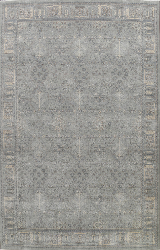 Geometric Ziegler Oushak Turkish Traditional Area Rug Wool Carpet 10x13