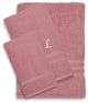 Denzi 3-Piece Towel Set Monogrammed Letter, L