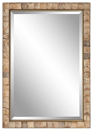 Uttermost Cocos Coconut Shell Mirror